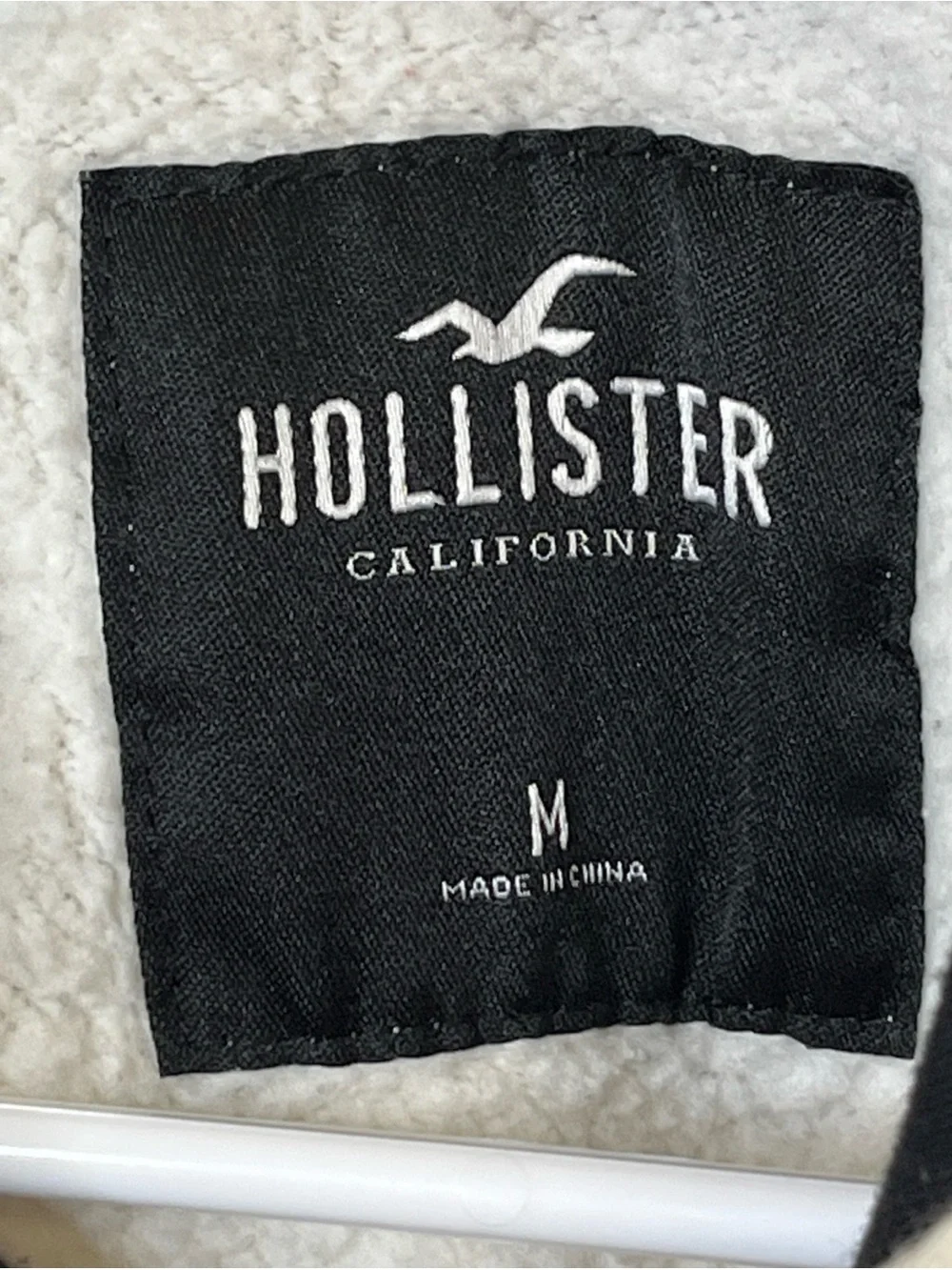 Hollister Men's Gray & Black Tie-Dye Crewneck Hoodie